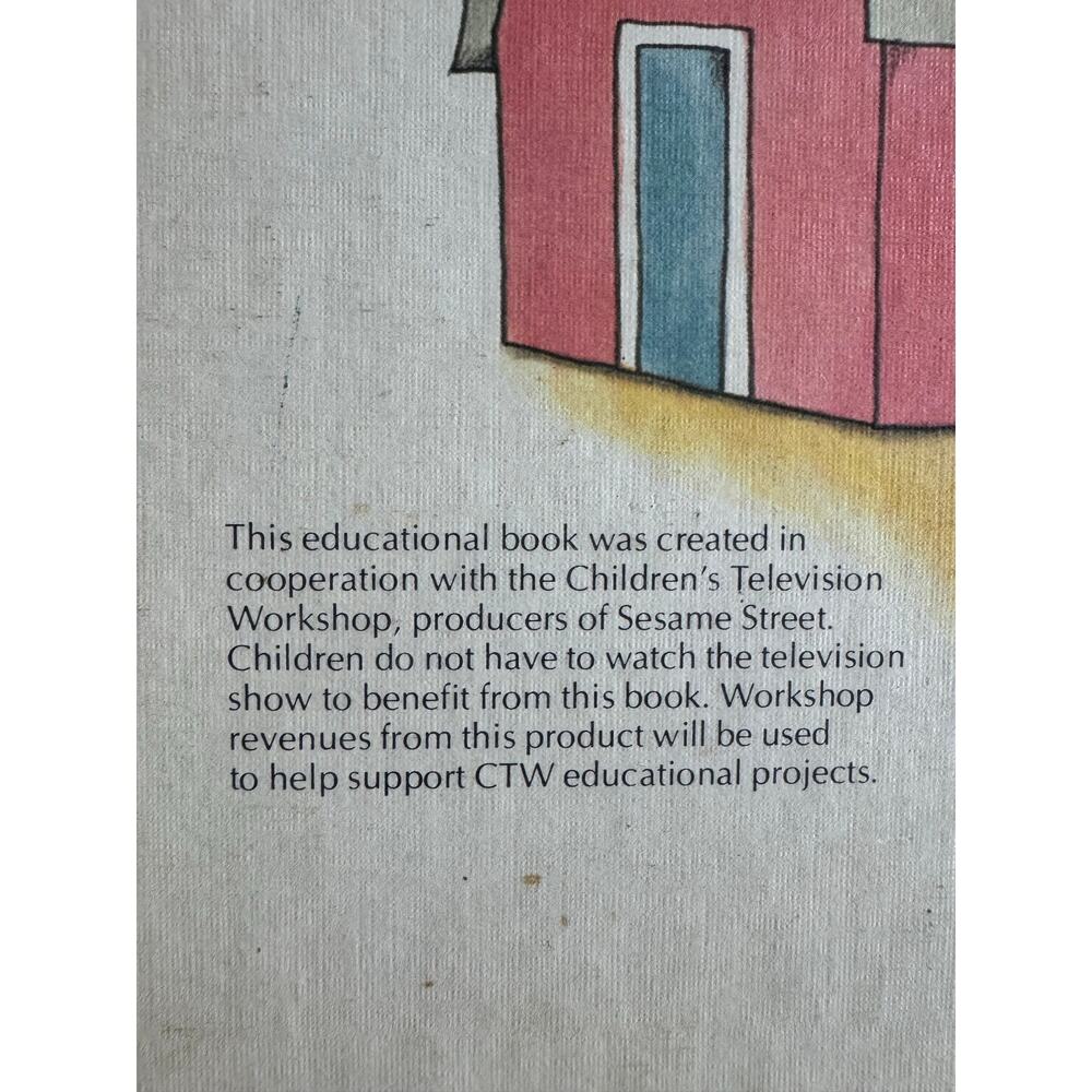 Vintage Sesame Street Book Lot Grover Little Red Hen Golden Press 1980 1981 - Picture 3 of 11